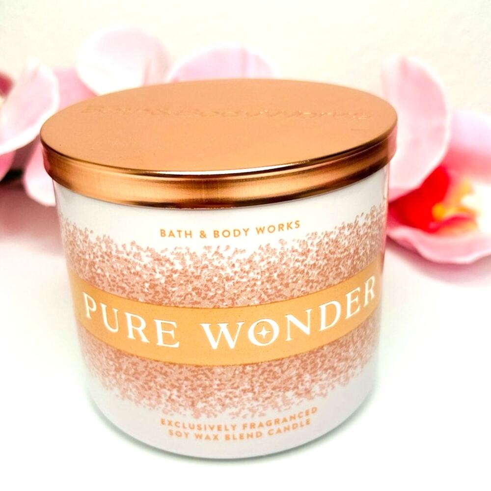 Bath & Body Works Pure Wonder 3-wick Candle